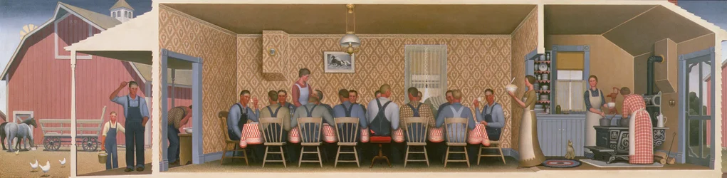 Dinner for the Threshers, 1934